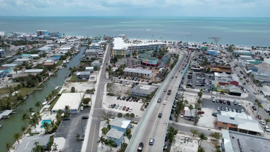 Margaritaville aerial shot